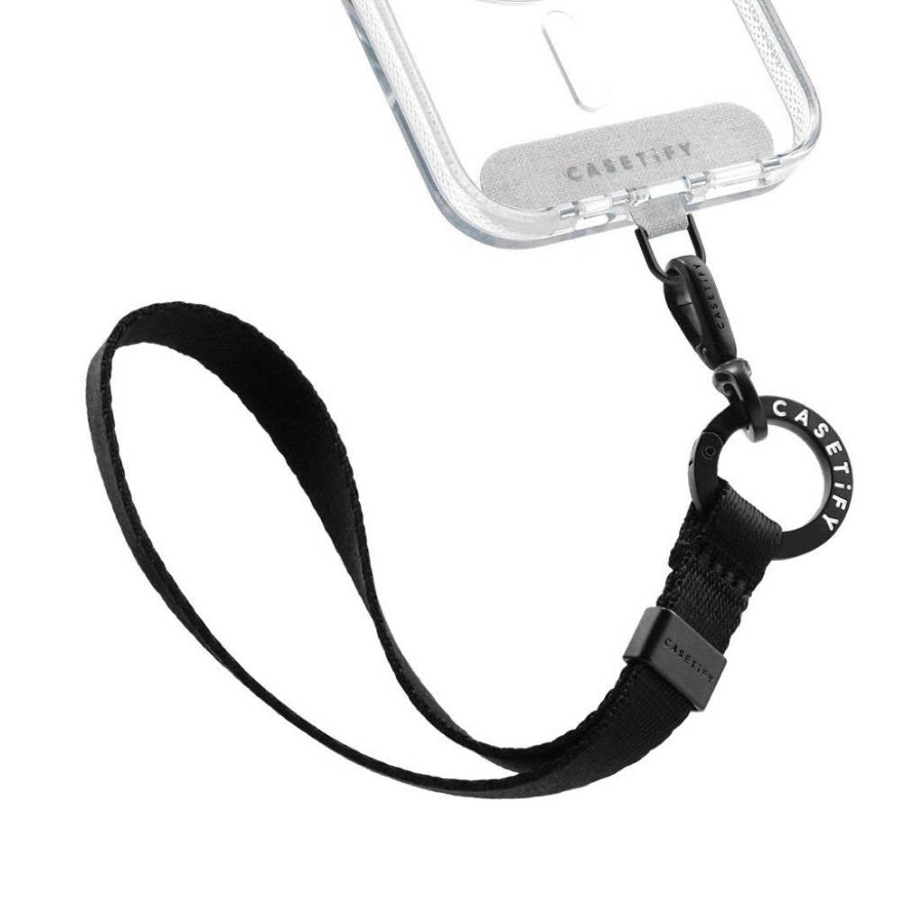 CASETiFY - READY STOCK Utility Wrist Lanyard- Black