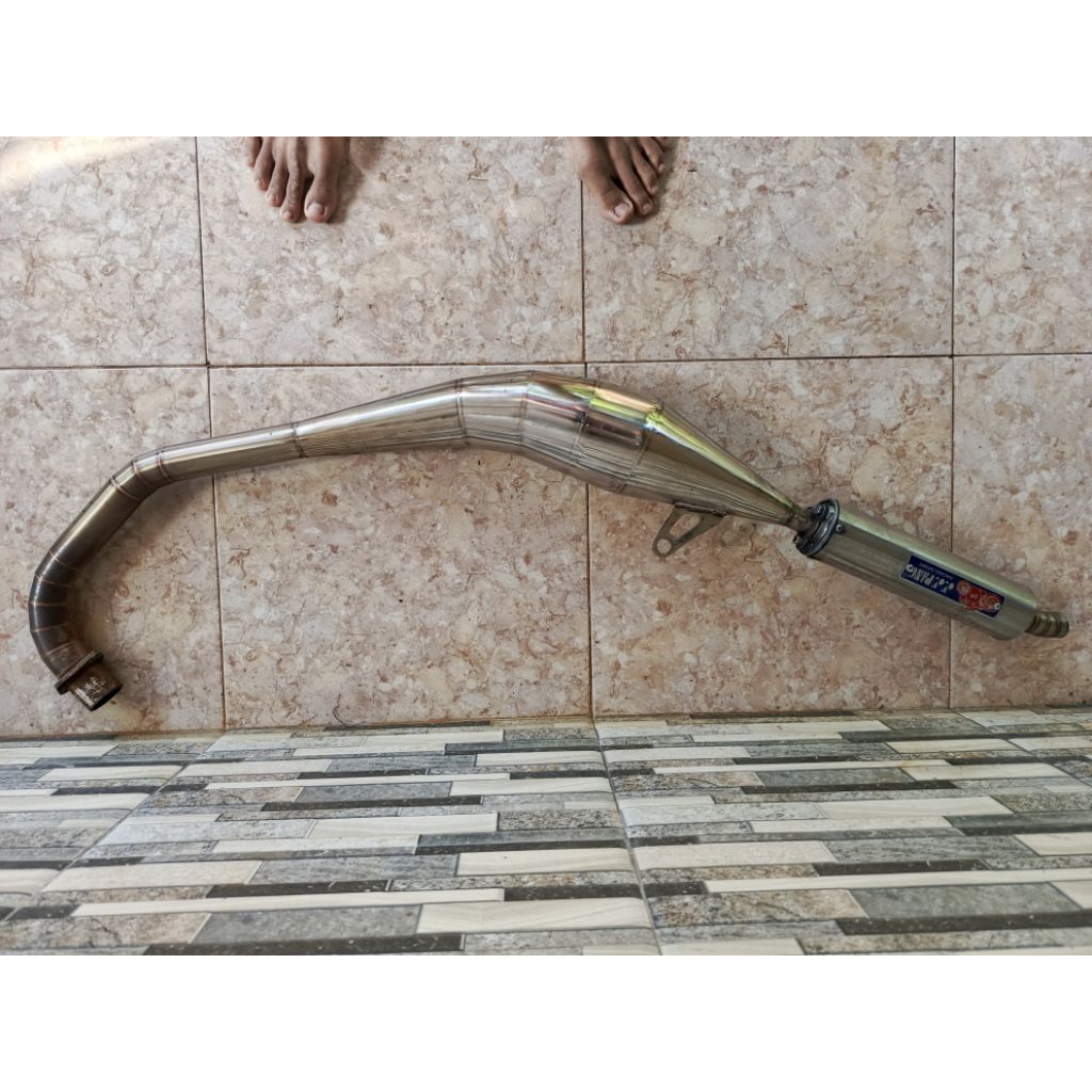 knalpot satria 2 tak yy pang