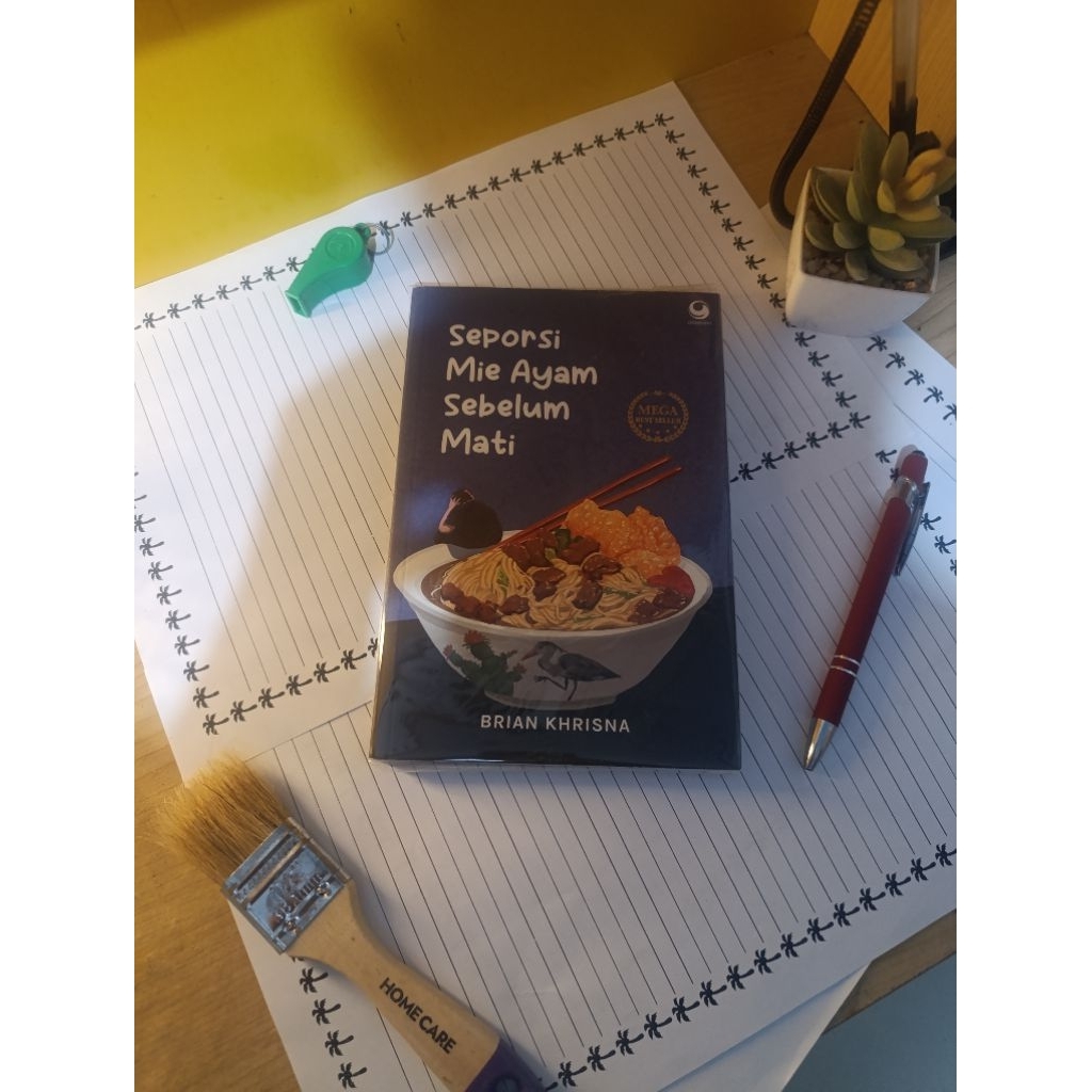 Preloved Novel "Seporsi Mie Ayam Sebelum Mati" Original Like New