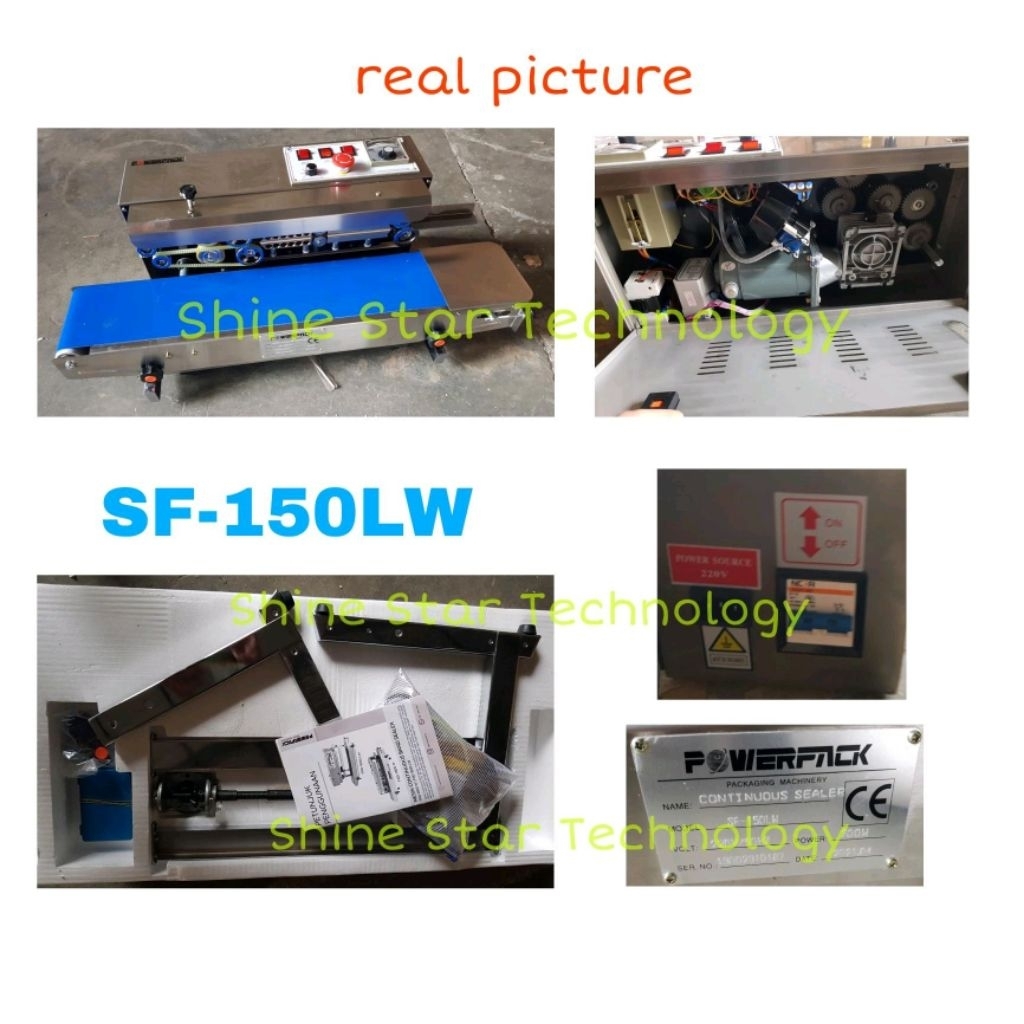 Powerpack Continuous Sealer Body STAINLESS SF-150W SF-150LW SF-150G Mesin Seal Continue