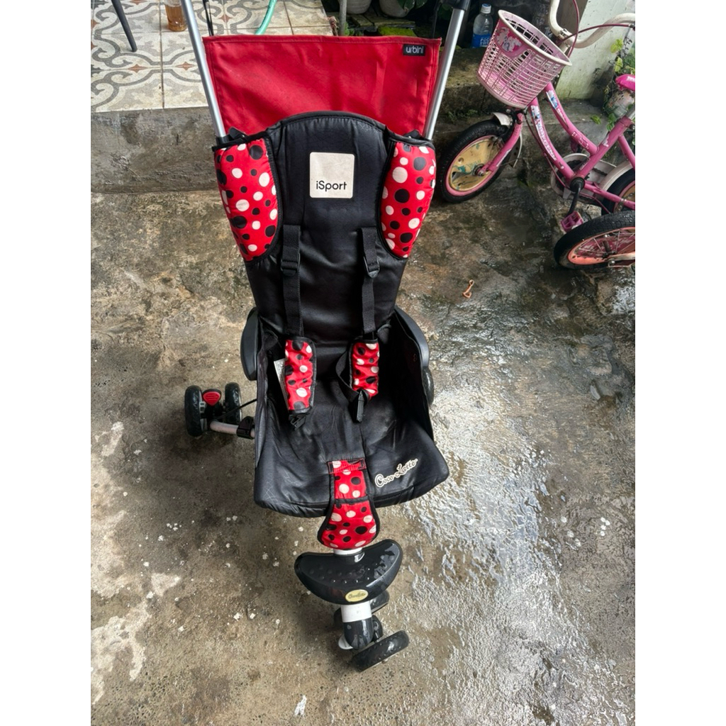 preloved stroller isport cocolatte