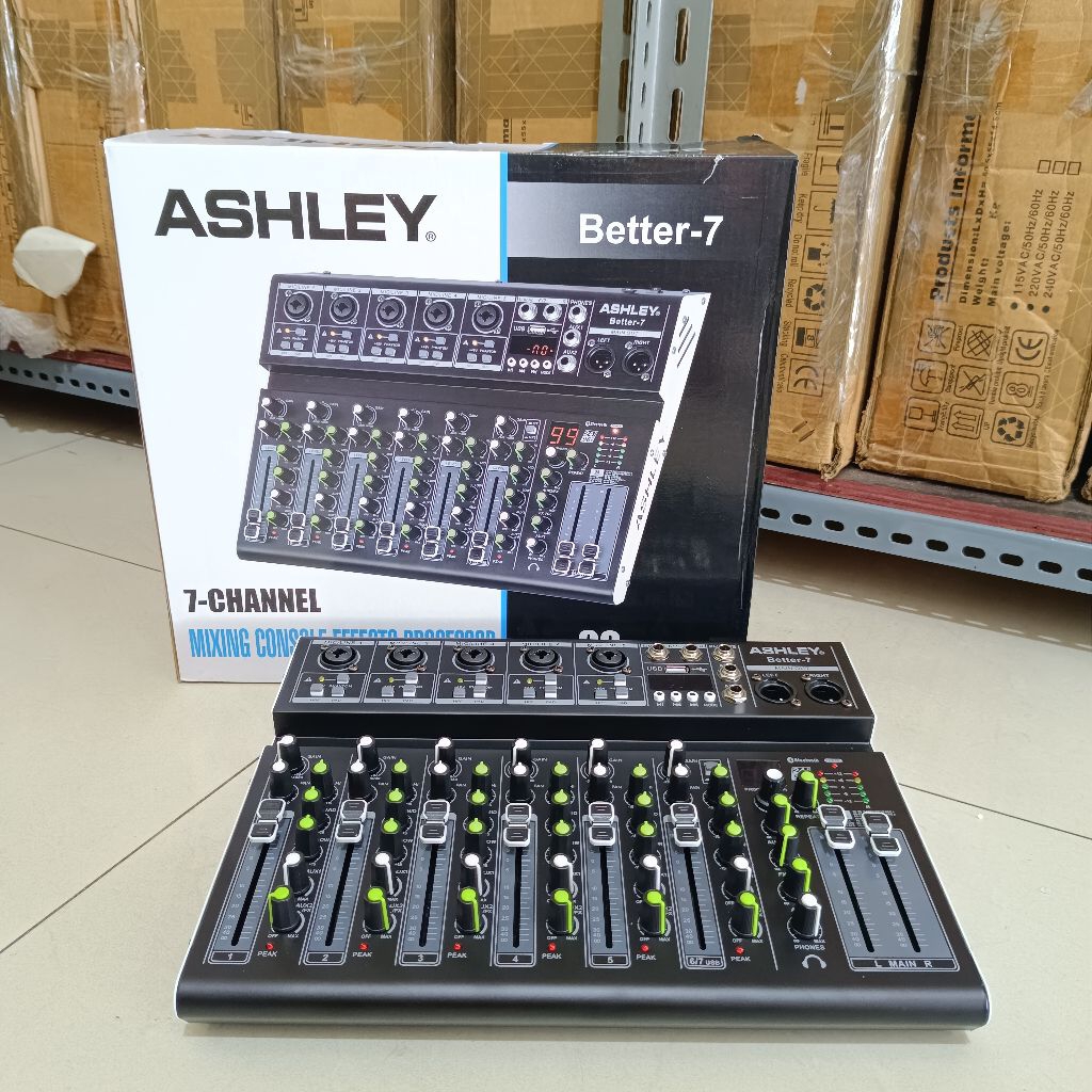 Mixer Ashley Better 7 Original Mixer Audio Ashley Better 7