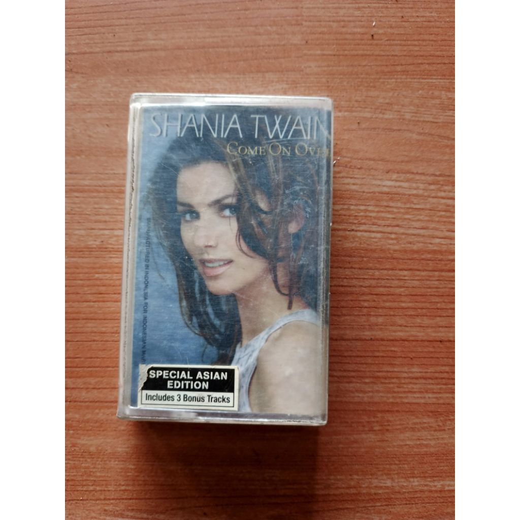 kaset tape pita shania twain antiq