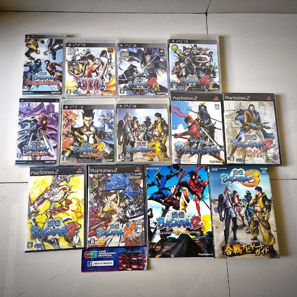 SENGOKU BASARA Collection Playstation PSP PS2 PS3 Original Game