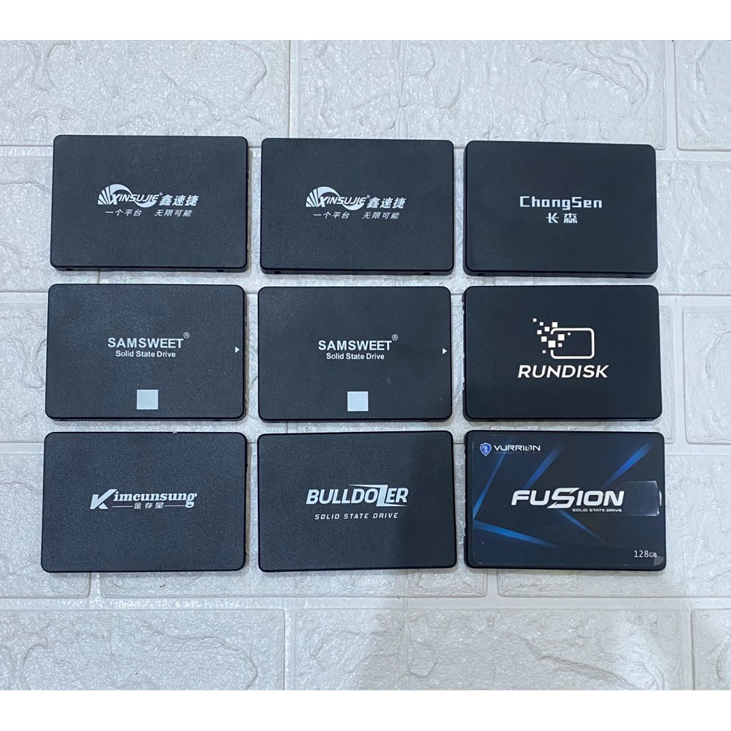 SSD 128gb Sata 2,5 second bekas