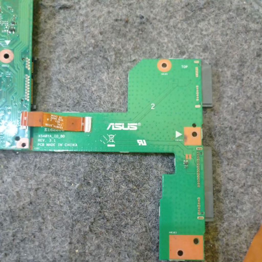 childbord asus x540y soket hardisk dan dvd