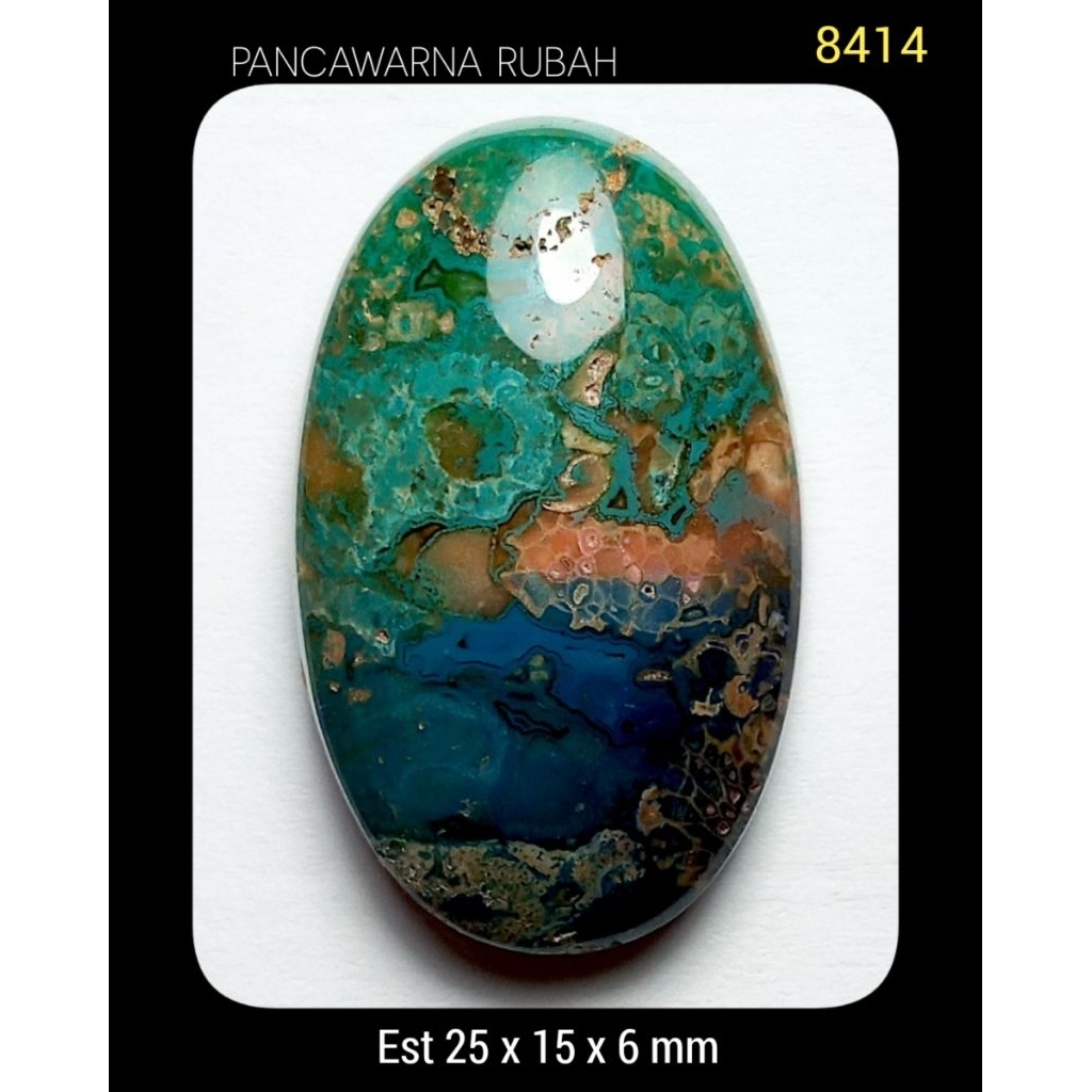 8414 Batu Pancawarna Rubah