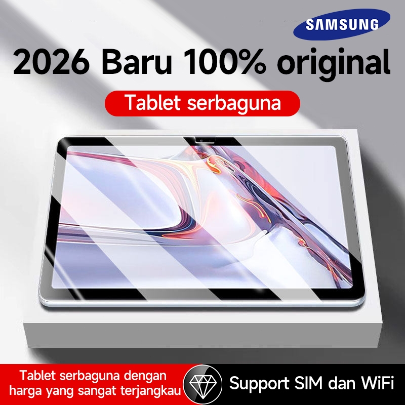 2026 Promo barang baru Samsung Galaxy  Tab 12.6 Inch | 5G/4G LTE | 16GB RAM 1024GB ROM | Dual SIM | 