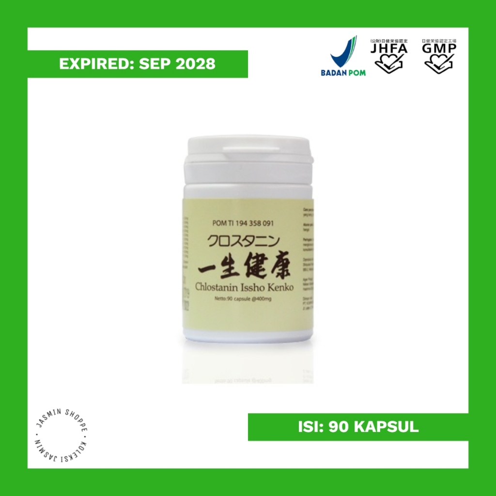 Chlostanin Issho Kenko Kesehatan Otak Lansia Supplement