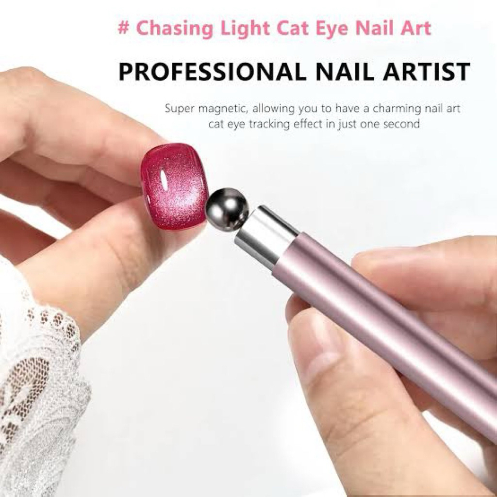 STRONG MAGNET BALL CAT EYE - MAGNET NAIL ART KUKU - MAGNET SUPER KUAT - BEST SELLER MAGNET BALL