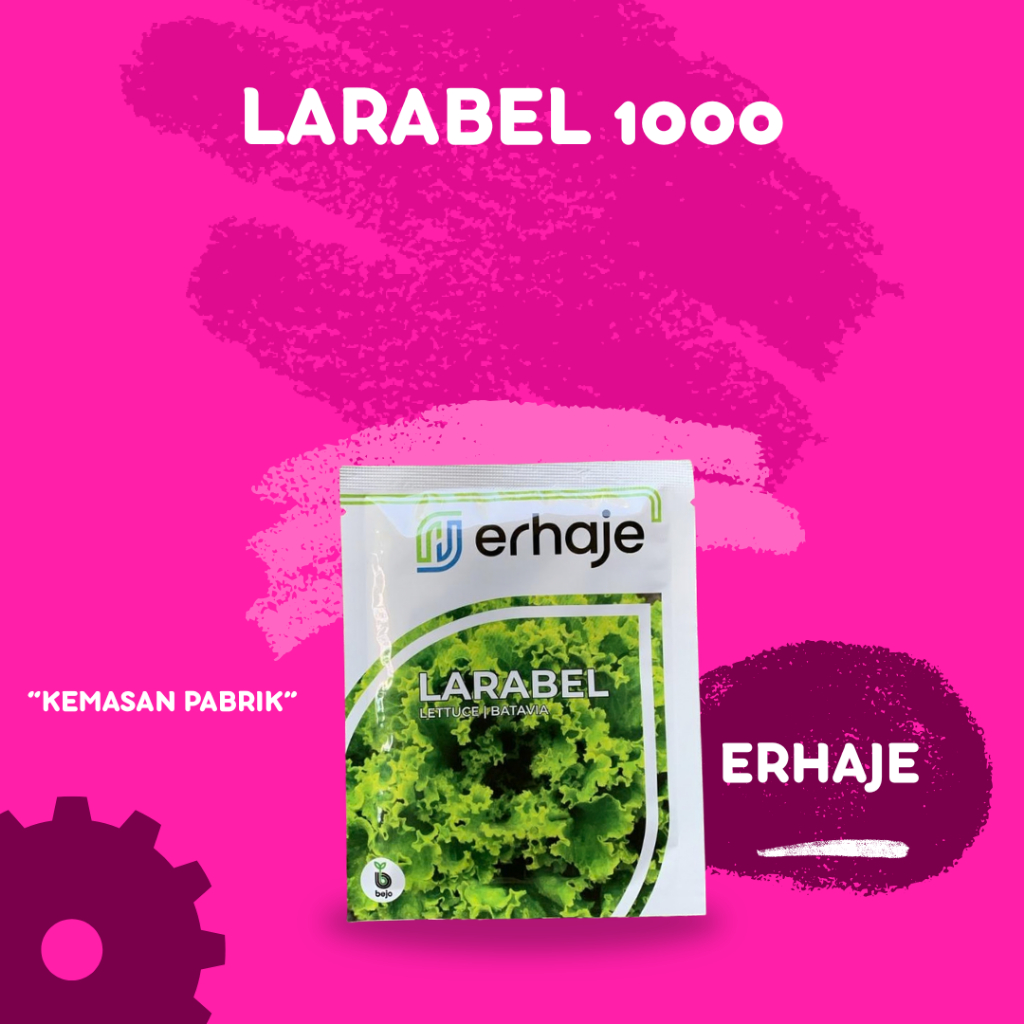 LARABEL bejo seed Benih selada batavia 1000 pills