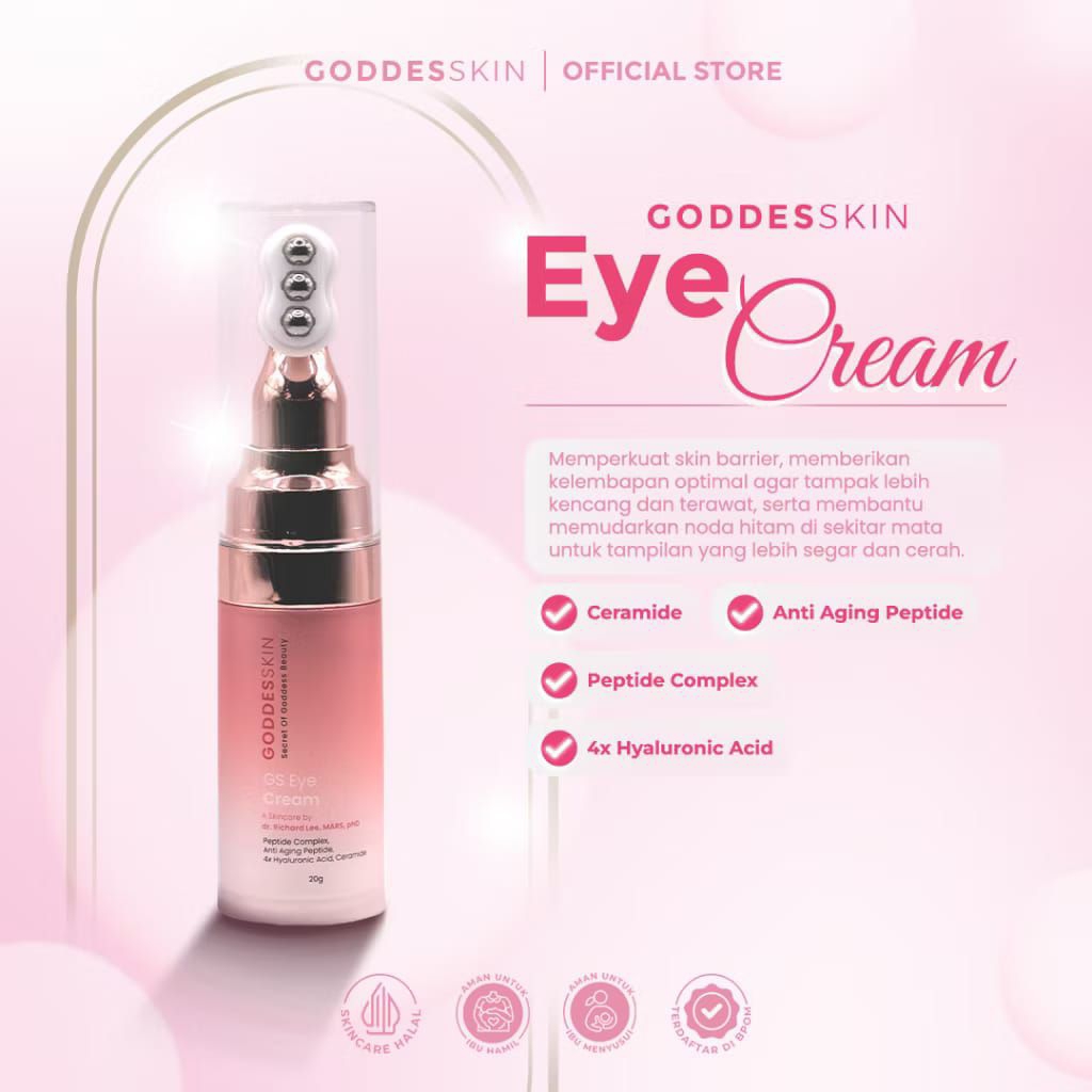 Goddesskin - GS Eye Cream 100% ORIGINAL by Dr. Richard Lee Klinik Athena | Goddesskin Eye Cream | Go