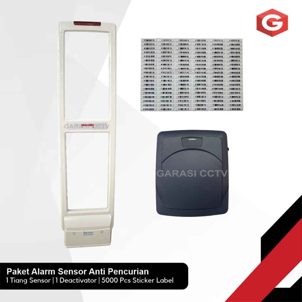 Paket Alarm Sensor Anti Pencurian Toko Baju | Kosmetik | Swalayan