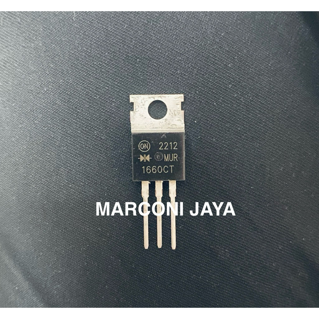 Dioda MUR 1660 CT 3pin To-220