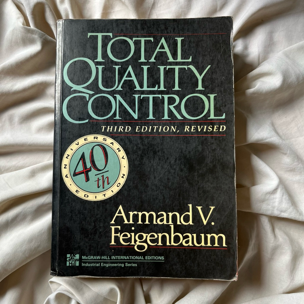 Buku Total Quality Control Third Edition, Revised by Armand V. Feigenbaum