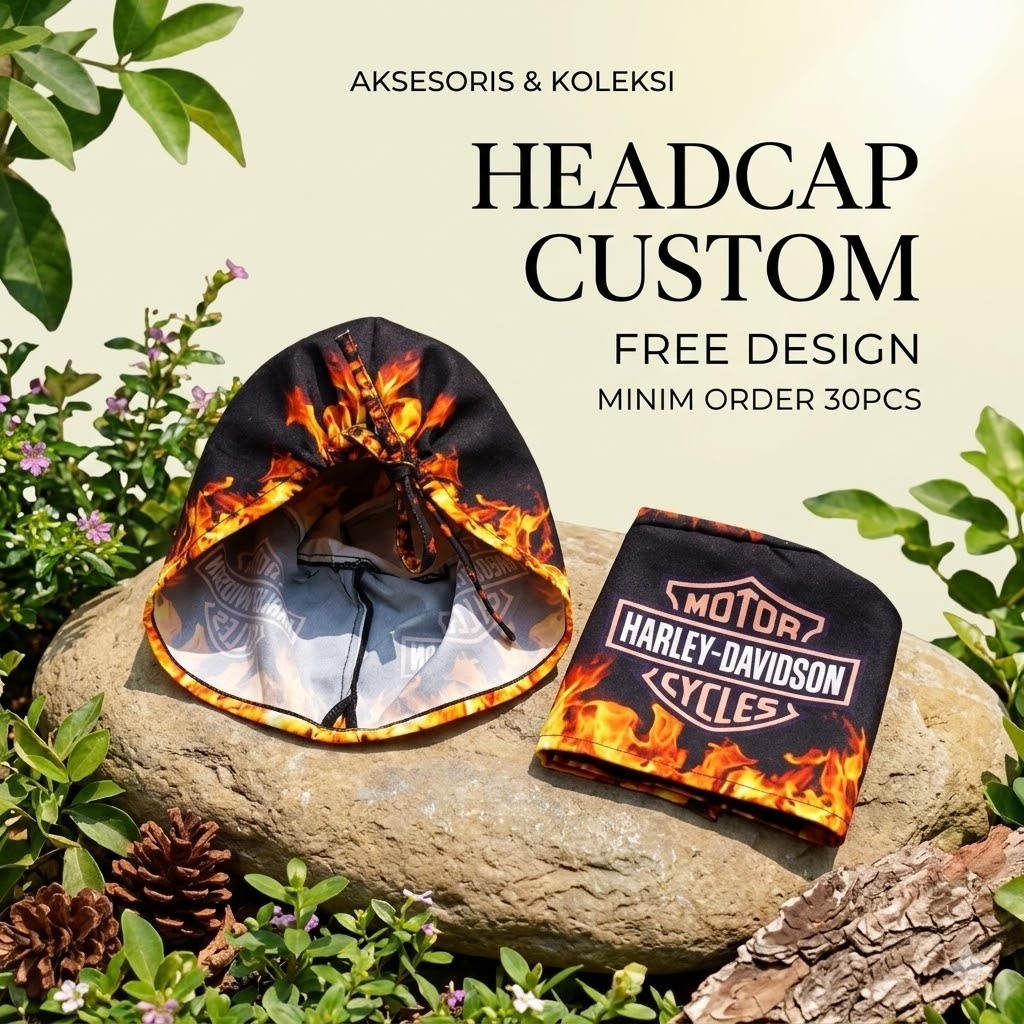 Headcap Motif ORTHOPEDICS / headcaptain dokter / topi bedah bermotif / topi bedah / topi perawat / H