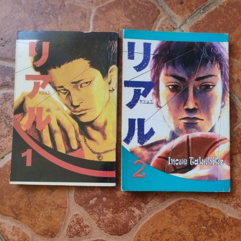 KOMIK " REAL " NOMOR : 1 & 2 BERSAMBUNG BY : INOUE TAKEHIKO