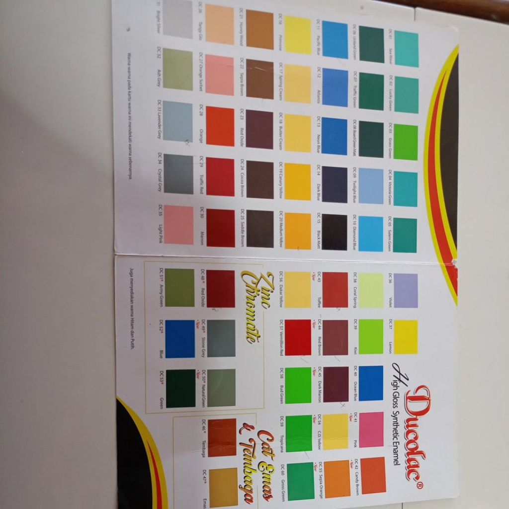 CAT MINYAK DUCOLAC | 1 Kg