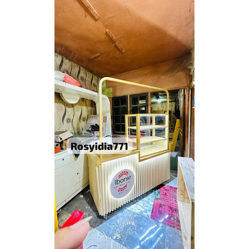 Booth bazaar bakery, etalase bakery roti,booth portable bazaar