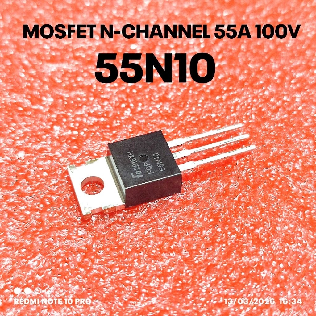 MOSFET N-CHANNEL 55N10 55N10 55A 100V SUPER