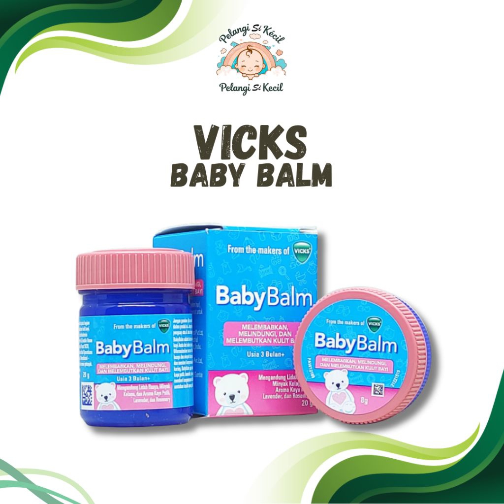 Vicks baby balm & VapoRub berbagai variasi exp 2027