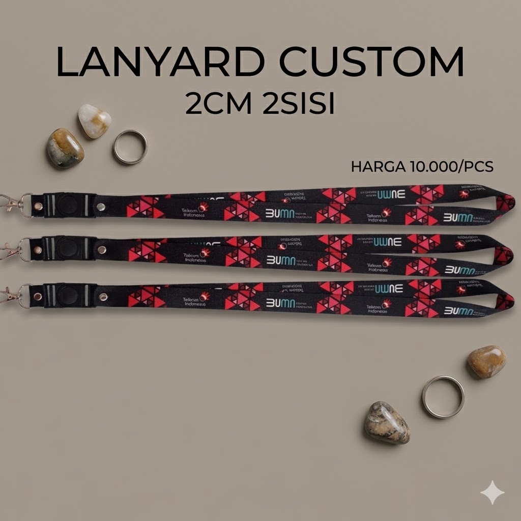 Lanyard Telkom Indonesia Bumn / Lanyard BUMN Telkom Indonesia NSR