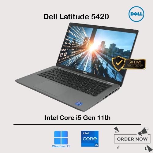 Laptop Dell Latitude 5420 / Core i5 Gen 11 / RAM 16GB / SSD 256GB