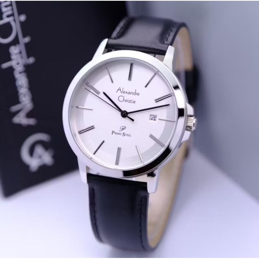 Jam Tangan Pria Alexandre Christie 1036 AC1036 AC 1036 Original Leather