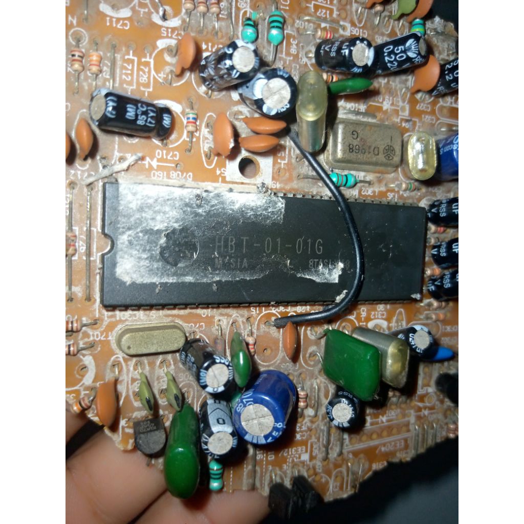 HBT 01-01G iC tv POLYTRON,cabutan Masi nempel pcb