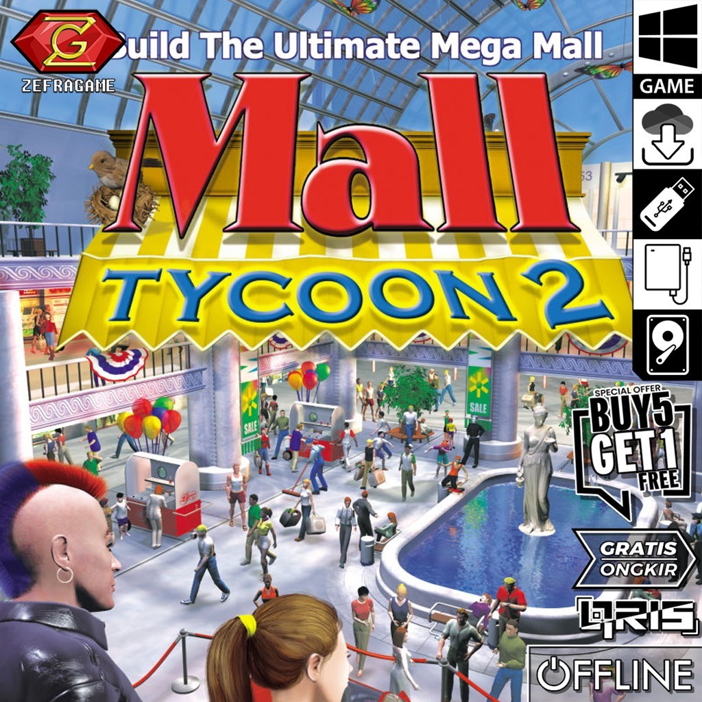 MALL TYCOON 2 Game PC Laptop Games