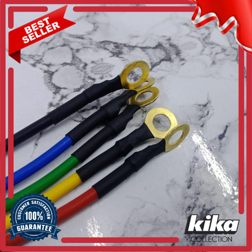 Kabel Grounding NYAF 2.5mm Plus 2 Scun TEMBAGA Kabel Negatif Positif Kabel Negatif Motor 2.5mm TEMBA