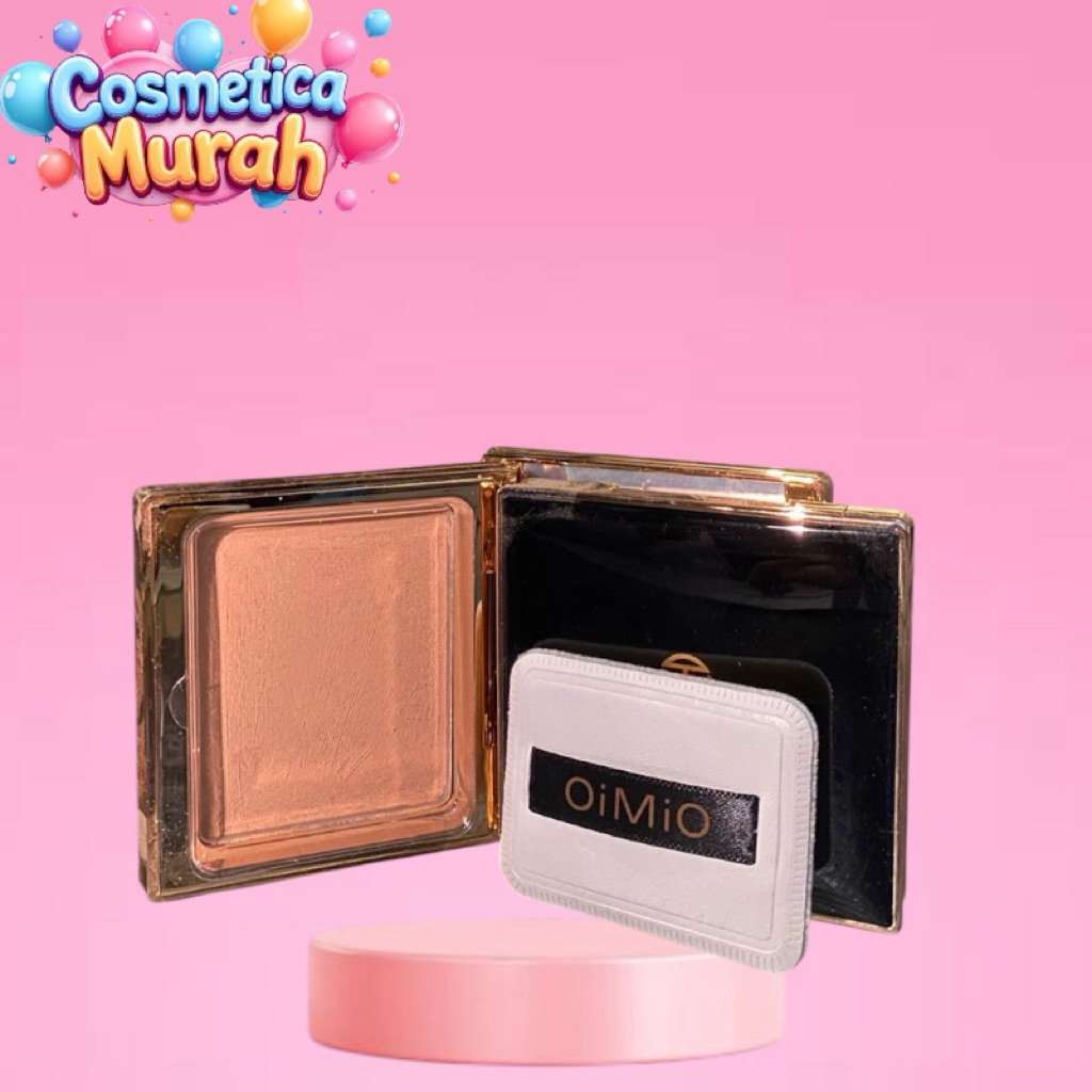 big sale OIMIO exclusive powder foundation bedak padat cerah super full coverage + concelear