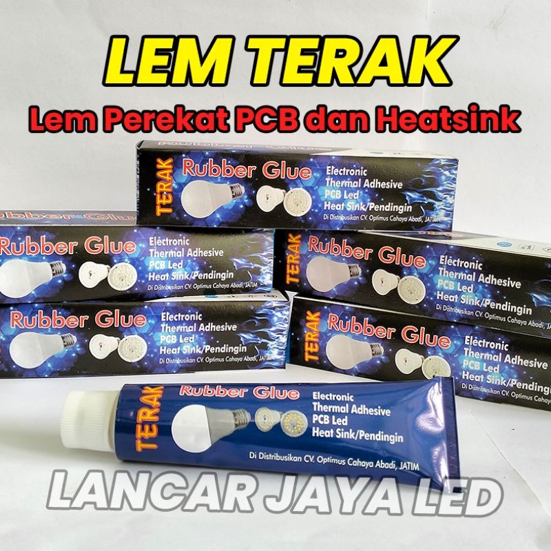 BISA COD lem terak perekat pcb dan heatsink