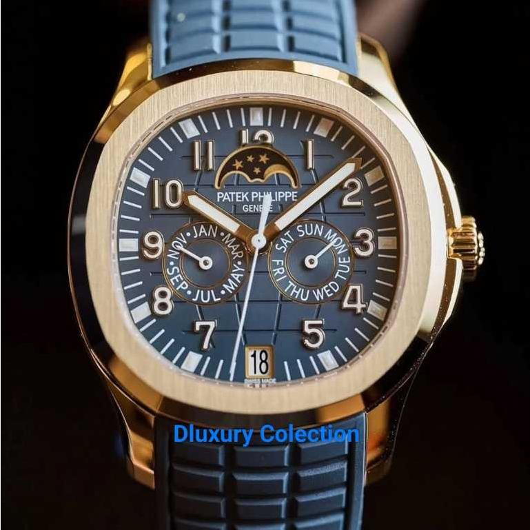 Patek Philippe Aquanaut 5261 Swiss Automatic Movement Blue Dial