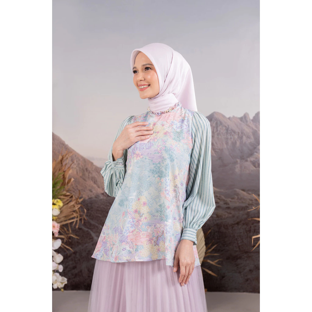 Arcelia Blouse Wearing Klamby Sale (PACKING ZIPLOCK)