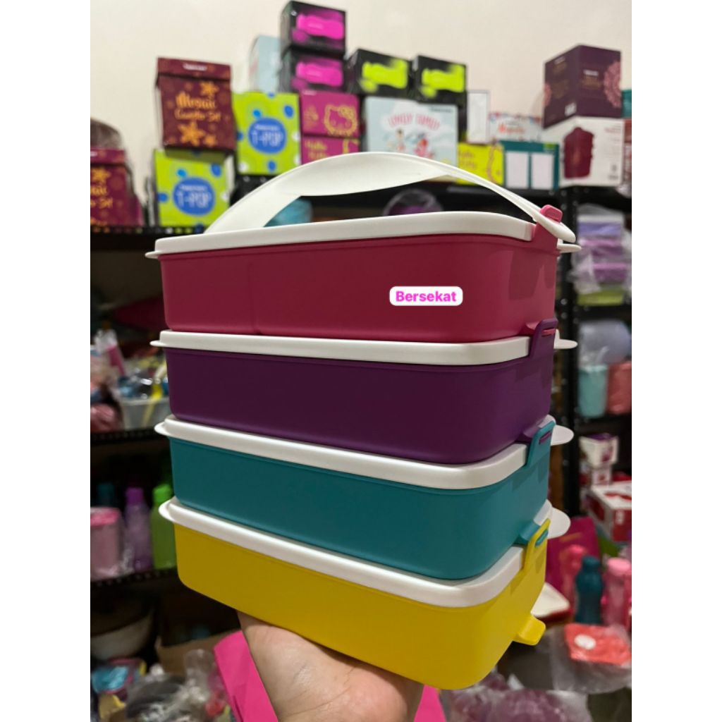 rantang 4 susun tupperware