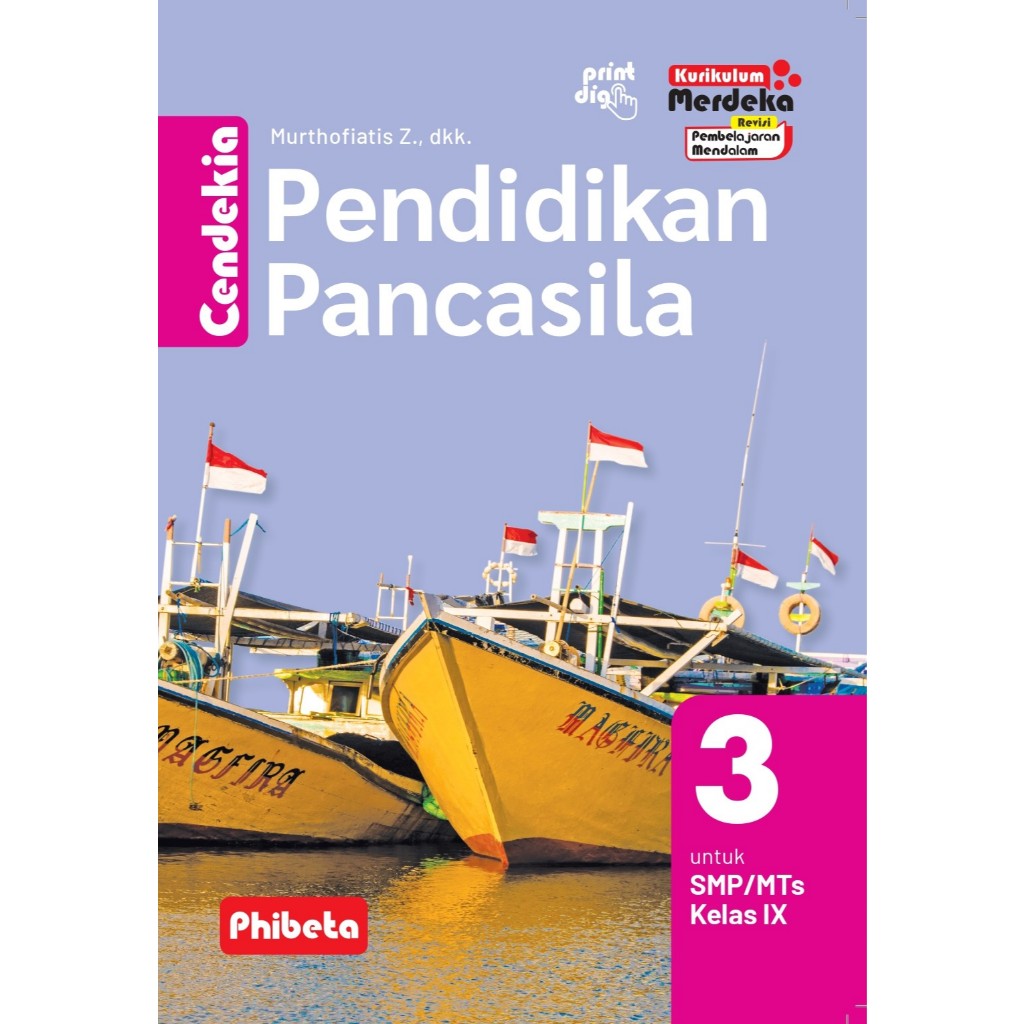 BUKU CENDEKIA PENDIDIKAN PANCASILA SMP/MTS KLS.9/KM PM