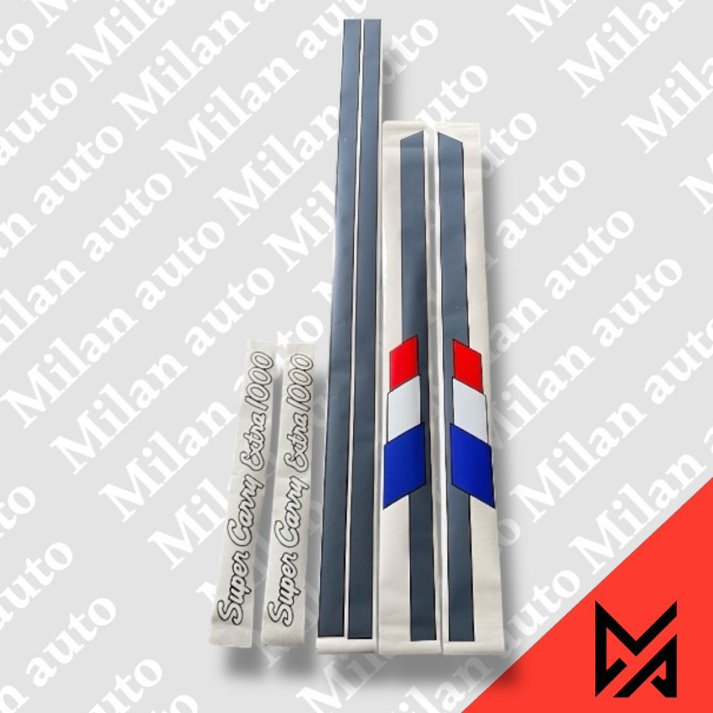 stiker list body super carry 1000 minibus / stiker Suzuki carry minibus / Stiker Striping list body 