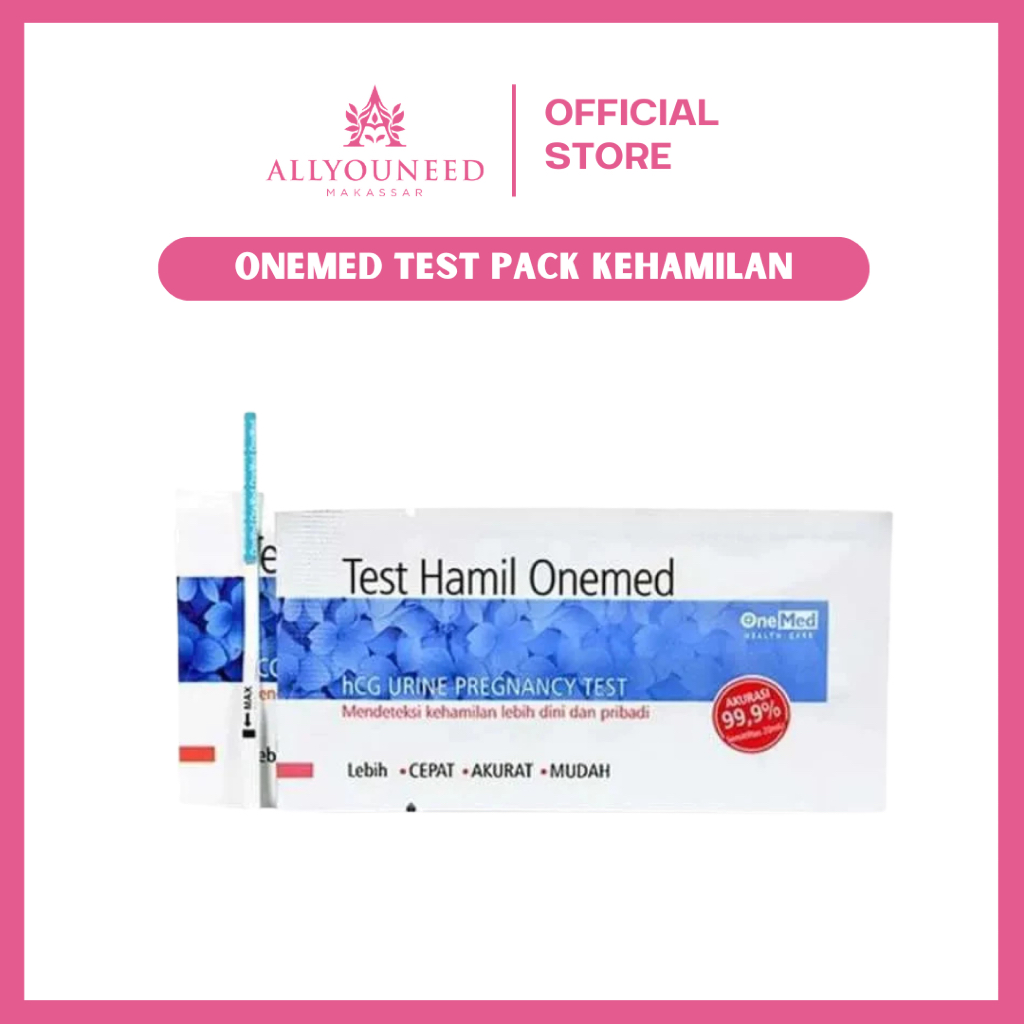 ONEMED Test Pack 1 Strip - Alat Tes Kehamilan