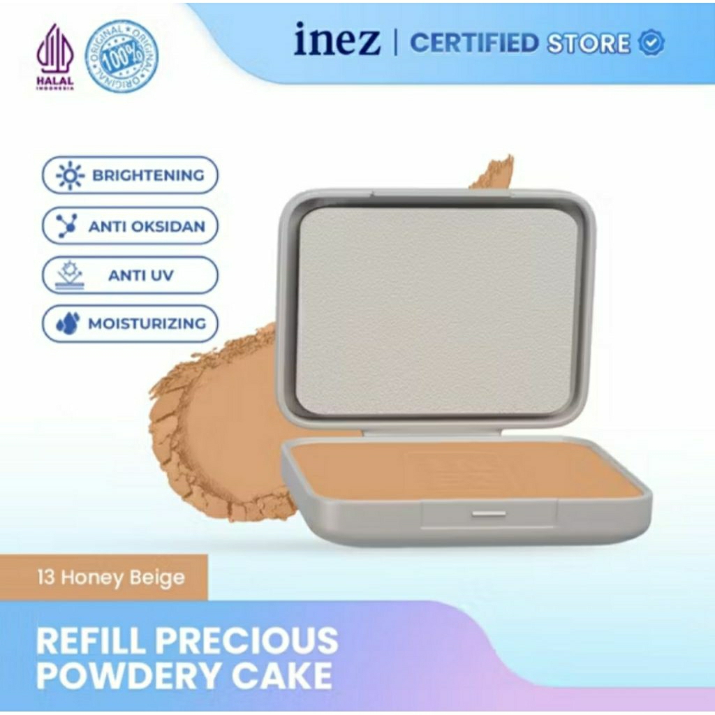 inez bedak padat isi ulang/refill-honey beige