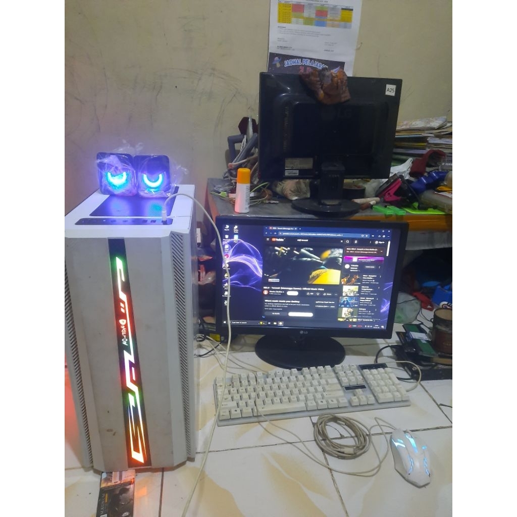 pc fullset core i5 ram 8gb