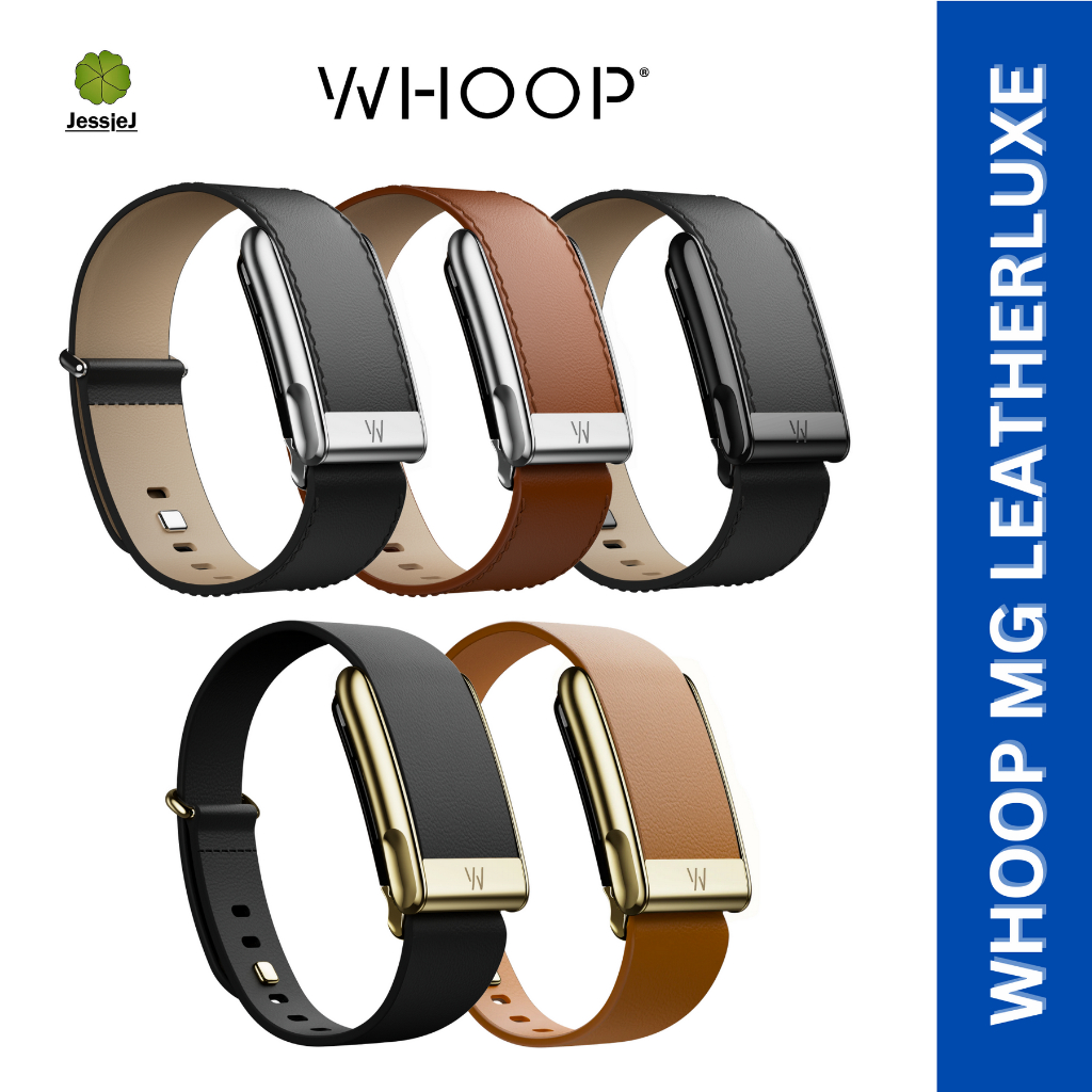 WHOOP MG LeatherLuxe Band Original WHOOP Luxury Strap Genuine Italian Leather (Strap Only) for WHOOP