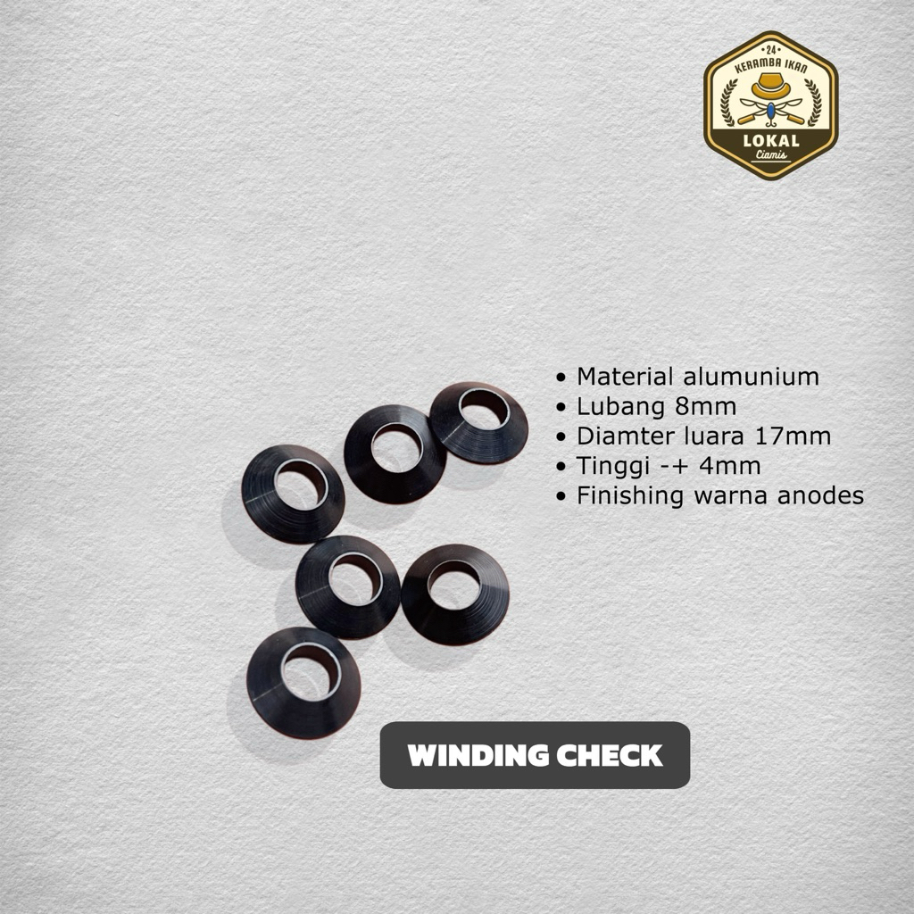 Winding check joran di pancing 8mm 9mm 10mm custom joran