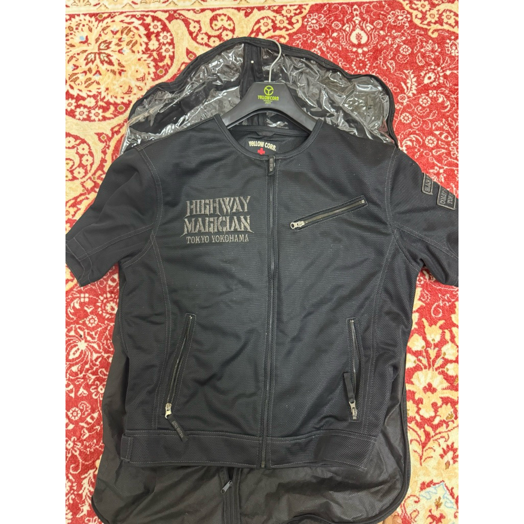 Yellow corn jacket black gun metal YMT-001