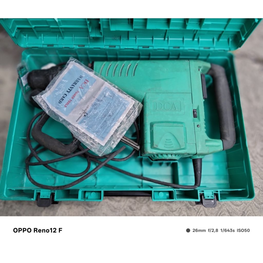 Jack hammer DCA variable speed barang second kondisi normal siap pakai