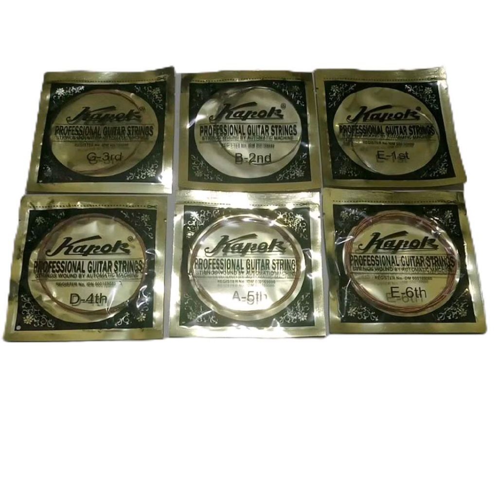 senar gitar kapok 1 set ori