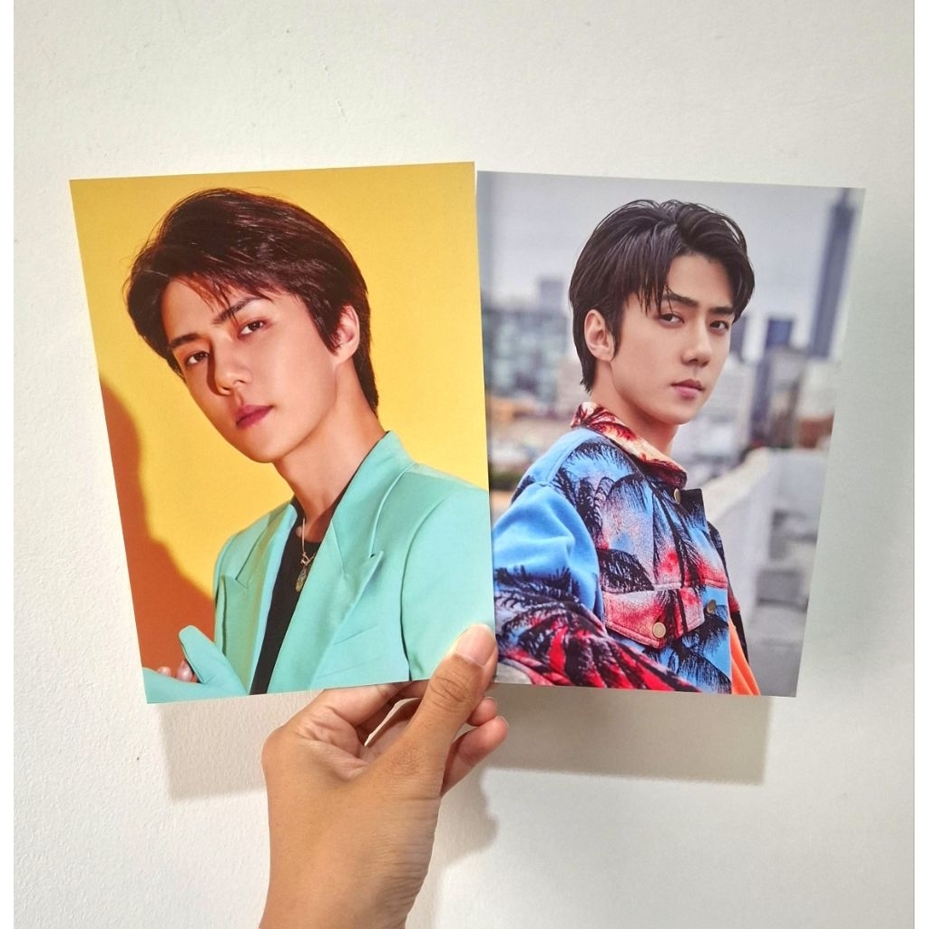 Official Postcard - Sehun EXO What a Life
