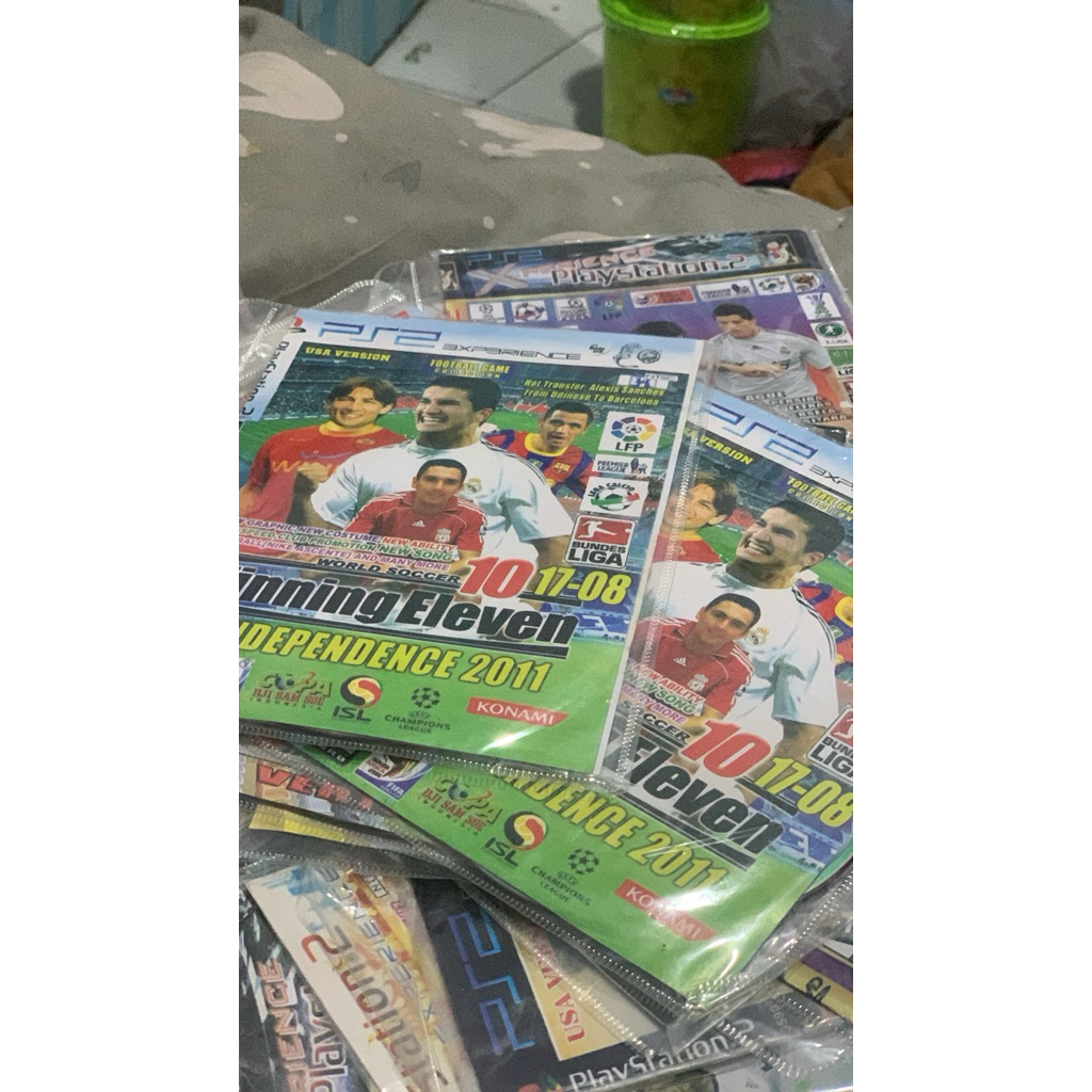 Kaset PS2 Baru Kopian Pabrik Winning Eleven 10 17-08