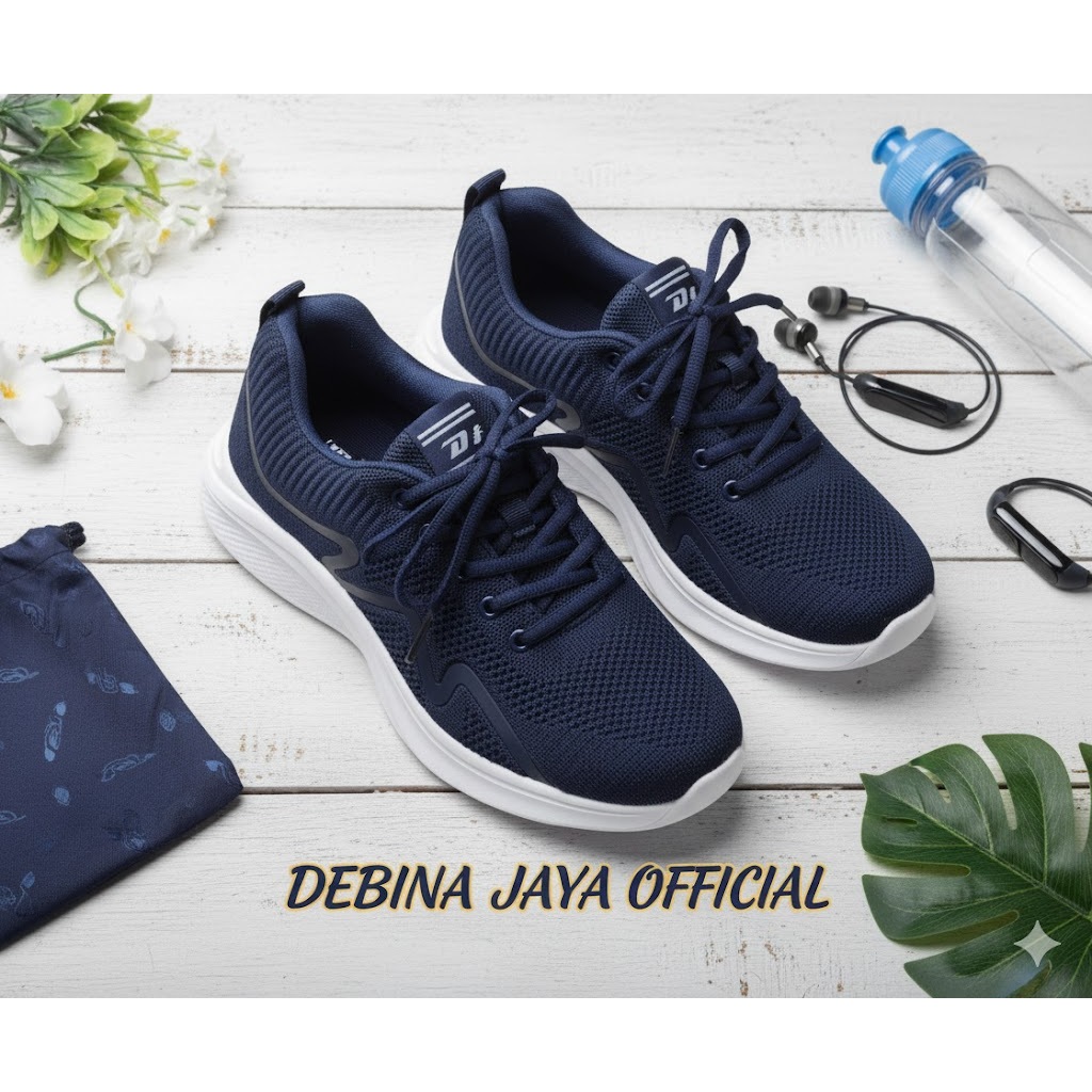Debina jaya Official – Sepatu Duff VIDOR   - No. 39-44 - Sepatu PRIA Fashion Running Sport Casual Sn
