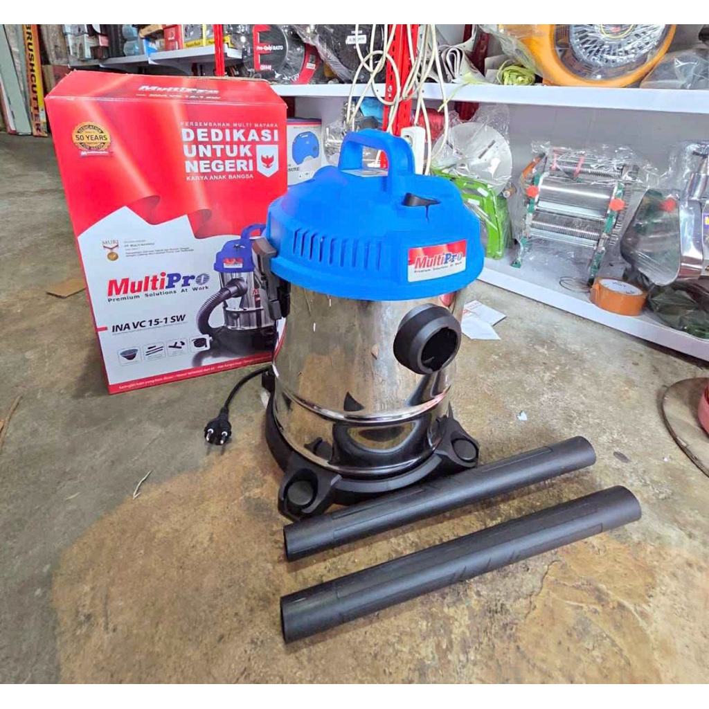 VACUUM CLEANER MULTIPRO 15L STAINLESS